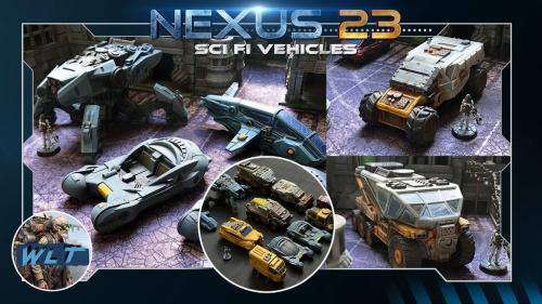 Nexus 23- Sci fi vehicles