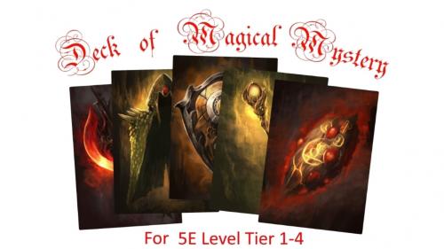 Deck of Magical Mystery: 5e compatible