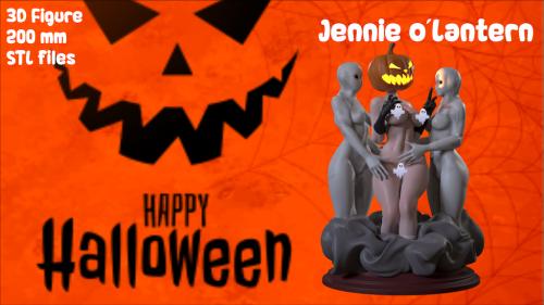 Jennie o  lantern - Halloween 3d STL Model