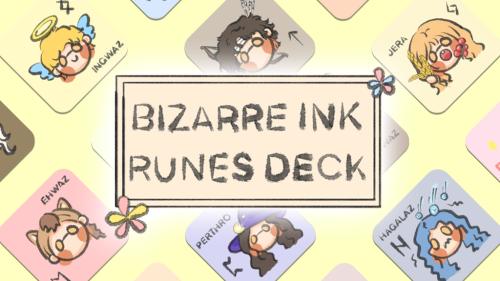 Bizarre Ink Runes Deck