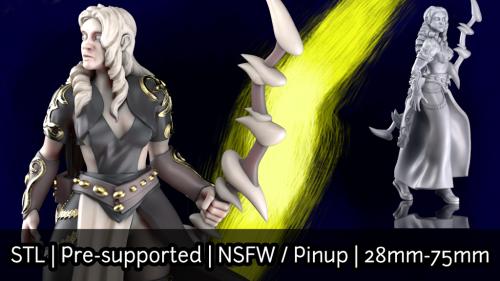 Vena the Archer - Miniature Evolution October Release STL