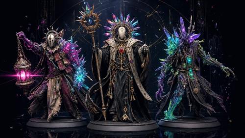 The Vorathic Procession: Crystal-Carnival STL Warband