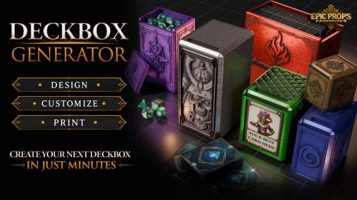 Epic Props: Ultimate Deckbox Generator