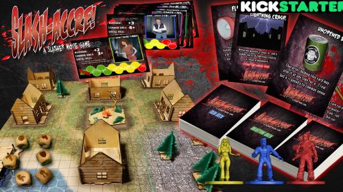 SLASH-ACCRE! A Slasher Movie Board Game