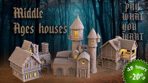 Middle Ages houses
