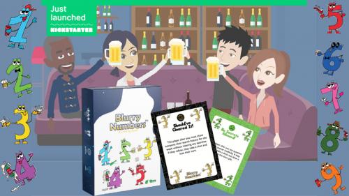 Blurry Numbers: A Drinking Card Game