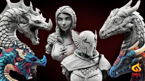 Dragon Realms: Bust collection