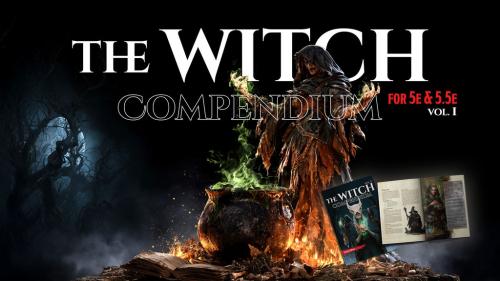 Witch Compendium Vol. 1 - D&D 5e & 5.5e.