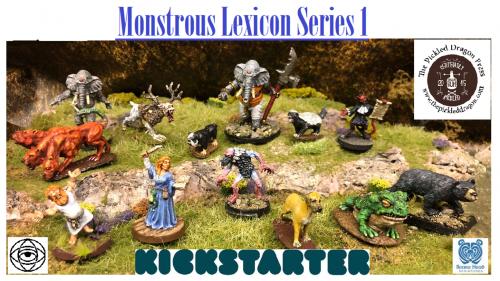 Bears Head Minis & The Pickled Dragon - Monstrous Lexicon 1