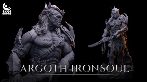 Argoth the Orc King- 3D Prinatble STL - Sculpt by 3DSOFSAN