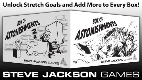 Steve Jackson Games  Box of Astonishments