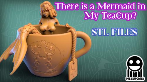 There is a Mermaid in My Tea Cup!?