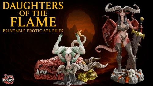 Daughters of the Flame – Printable Erotic STL Files