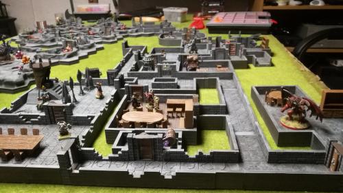 3D DungeonRooms and HexCave STL files