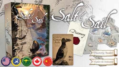 Salt & Sail - A game of discovery during the Age of Sail