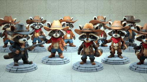 Wild West Racoons