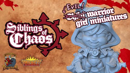 Chibi Siblings of Chaos Miniatures