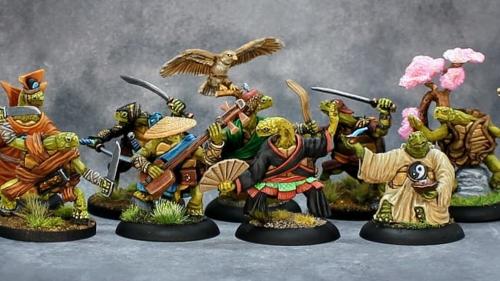 The Boxer Rebellion, Nine Kung-fu style Turtle Adventurers!