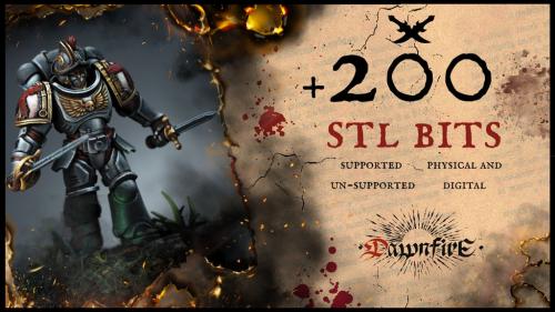 DAWNFIRE: Bits for wargaming miniatures (Physical/Digital)