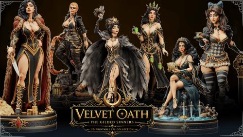 Velvet Oath 2: The Gilded Sinners STL Collection!