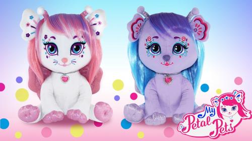 My Petal Pets Plush Toys Magic Animals