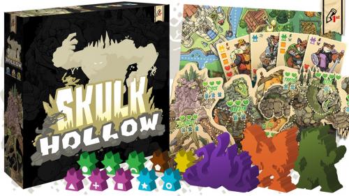 Skulk Hollow: An Asymmetric, 2-Player Game with Epic Meeples