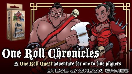 Steve Jackson Games  One Roll Chronicles RPG Adventure