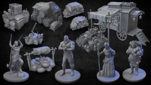 Nomadic Caravan - Printable STL files