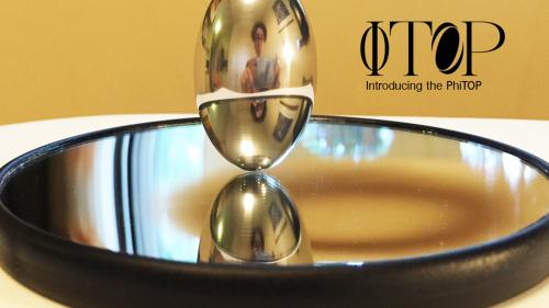 The PhiTOP: A Spinning Top that Levels Up Executive Toys