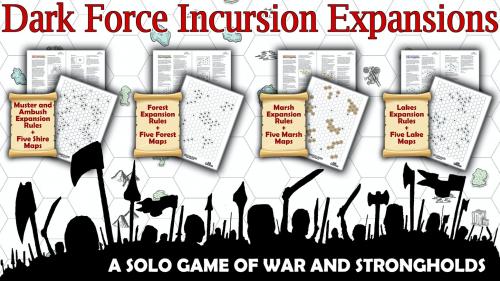 A Solo Roll and Write Game - Dark Force Incursion Expansions
