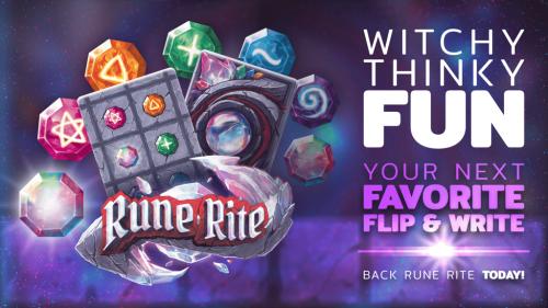 Rune Rite Flip-and-Write Game