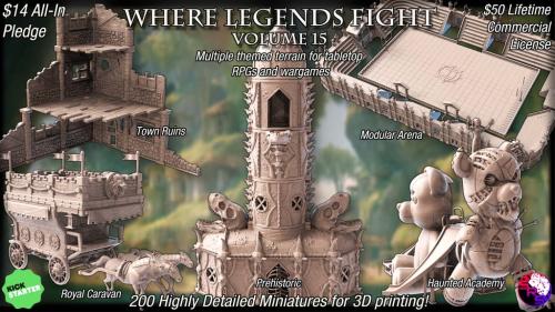 Where Legends Fight Volume 15