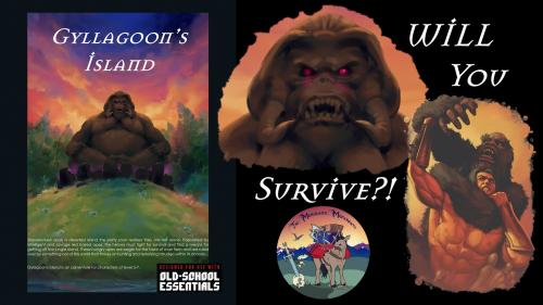 Gyllagoon s Island, an adventure for OSE