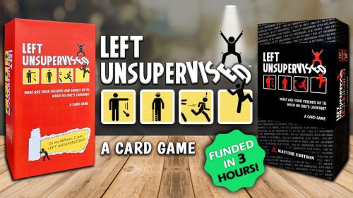 Left Unsupervised: A Card Game Starring You!
