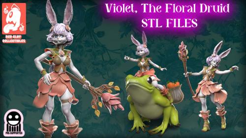 Violet, The Floral Druid