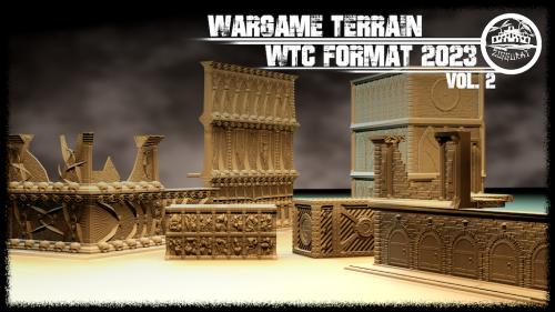 Wargame terrain. WTC 2023 FORMAT #2