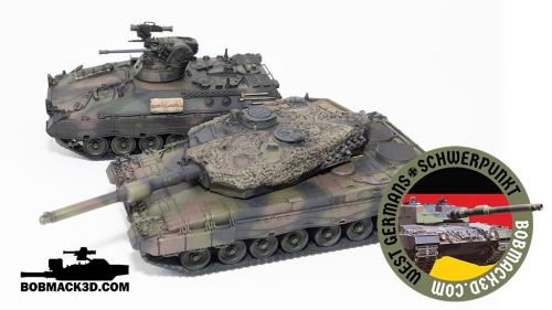Schwerpunkt - West German AFV STL files of the Cold War