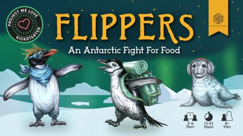 Flippers - An Antarctic Fight For Food