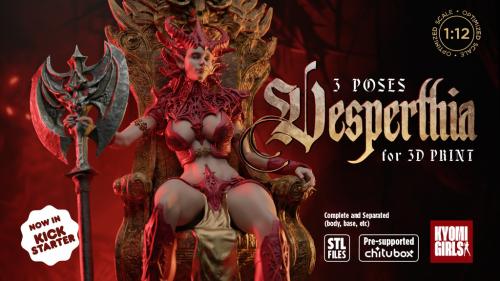 Vesperthia. Girl STL Files