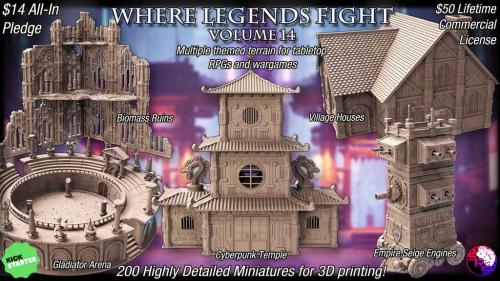 Where Legends Fight Volume 14 - STL Files