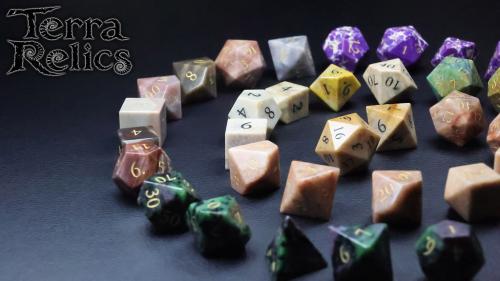 Terra Relics-Dice Forged by Nature