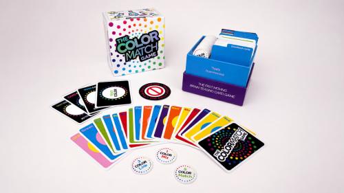 THE COLORMATCH GAME: A FAST MOVING, BRAIN TEASING CARD GAME