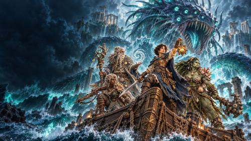 Echoes of Aegea: Legends of the Shattered Isles
