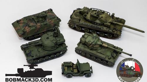 Division Mécanisée - STL Models of French 1980s Armor