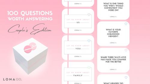  Let Me Know  Card Game - Couple s Edition