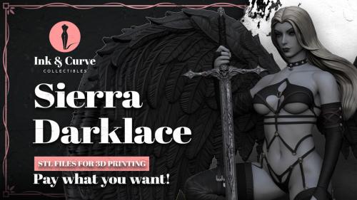 Sierra Darklace: 3D Printing STL Files, Pay What You Want!
