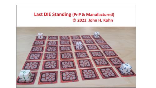 Last DIE Standing (PnP & Manufactured)