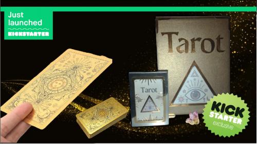 Collectible Gold leaf Tarot