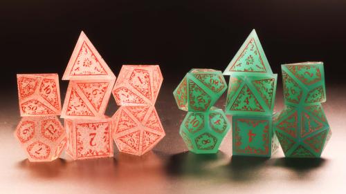 Ethereal Crystals Resin Dice