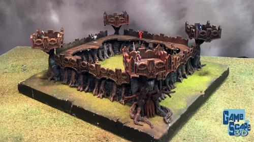 Digital Elf Outpost for 3D Printing : OpenLOCK Ready